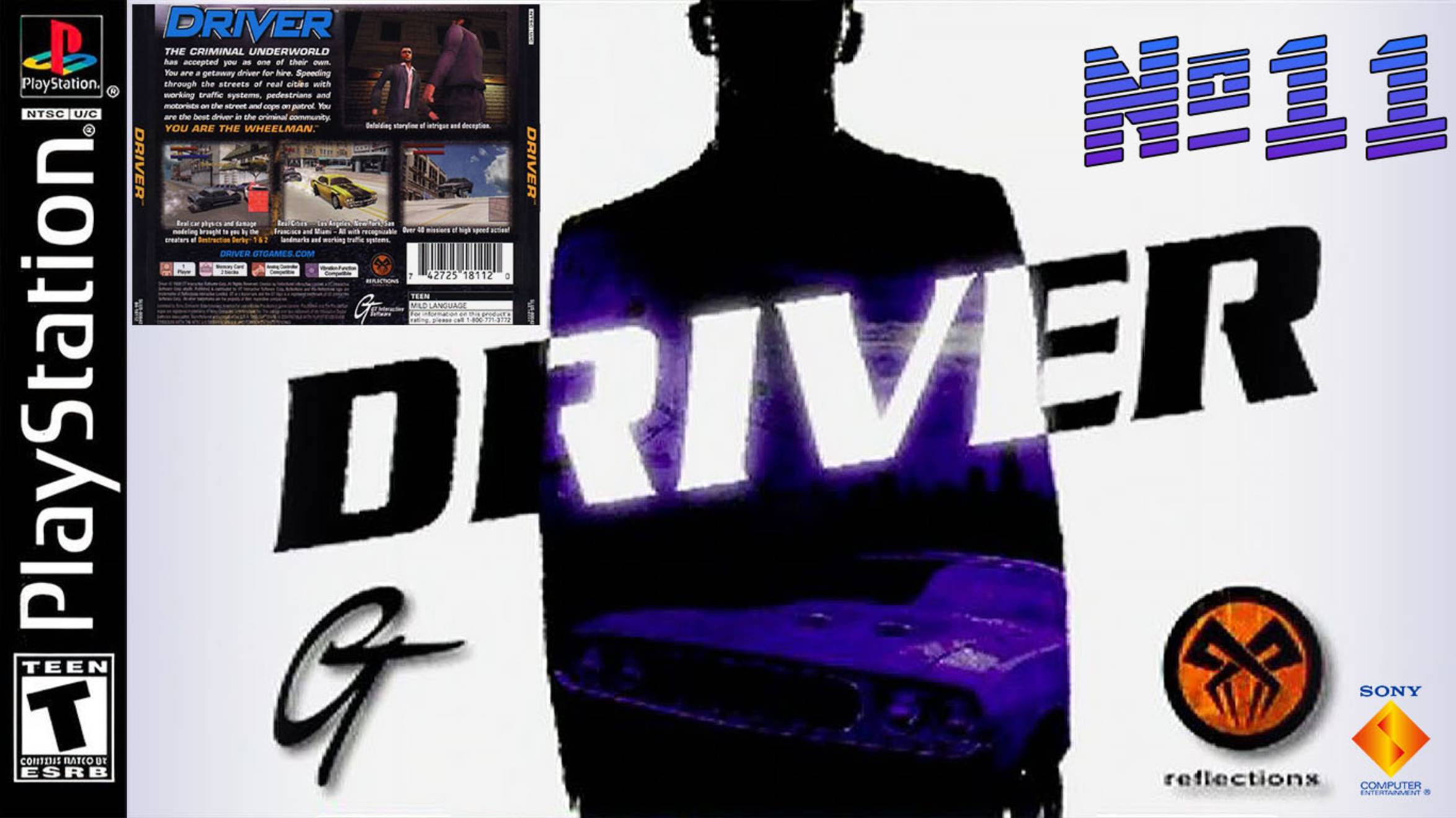⭐26 ЛЕТ НАЗАД RETRO GAMING PS1 DRIVER (ВОДИЛА) 1999 & ЧАСТЬ 11 - СПАСТИ ПРИЗИДЕНТА🚘🚔 смотреть онлайн