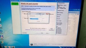 Epson L800 сброс Счетчик