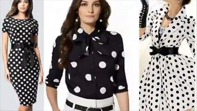 МОДНАЯ ЖЕНСКАЯ ОДЕЖДА В ГОРОШЕК💕КРАСИВЫЕ ПЛАТЬЯ В ГО смотреть онлайн