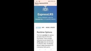 как подключить внешний и встроенный приёмник elrs