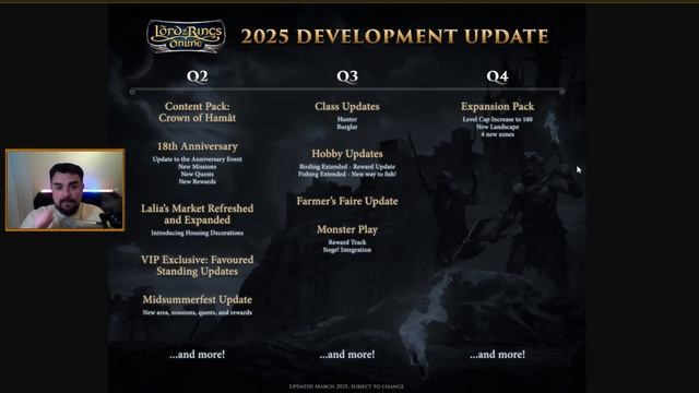 Срочные новости! Что нас ждет в Lotro до конца года? #lotro #mm