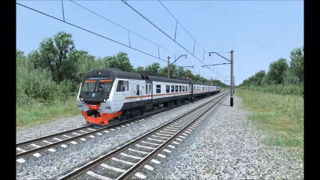 Электричка ЭД4м для Train Simulator 2021 смотреть онлайн