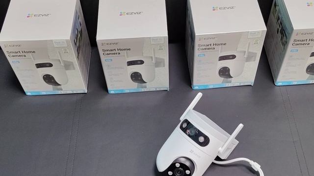 Обзор и пример работы камеры EZVIZ H9c 5Mp+5Mp смотреть онлайн