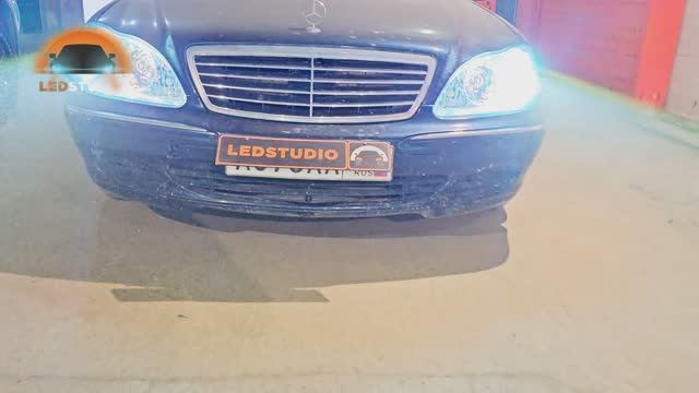 Mercedes-Benz S 320 модернизация фар смотреть онлайн