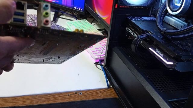 БЮДЖЕТНАЯ МАТЕРИНСКАЯ ПЛАТА MSI A520M PRO!!!!!#a520 #rtx4060 #pc