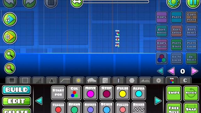 как сделать полностью чёрный экран в Geometry Dash?