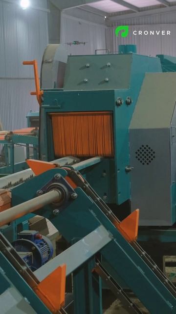 Монтаж лесопильной линии Cronver смотреть онлайн