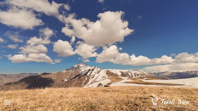 Текели. Хребет Каратау. Вид на г. Музтау.
