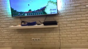 Как играть в Minecraft на одном телеке два джойстика на PlaySt