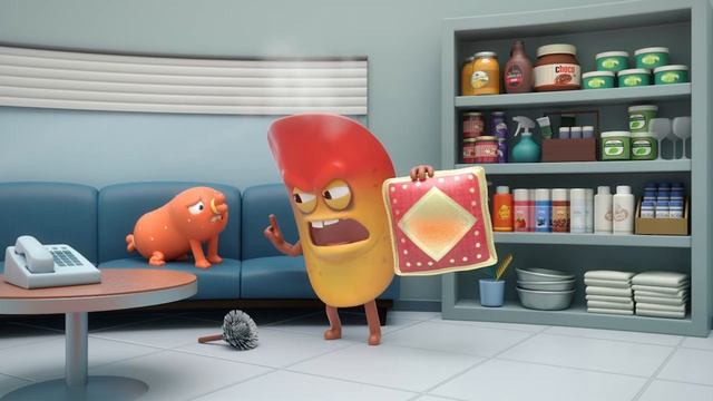 Bread Barberhop L Чипс и Сарделька L Russian Dubbing