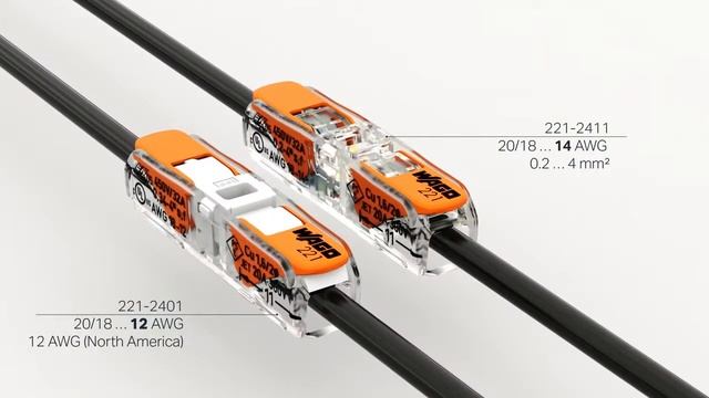 Свързващи клеми серия 221 от WAGO