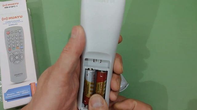 Как настроить универсальный пульт Huayu RM-016FC-1 для Samsung смотреть онлайн