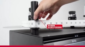 Настольный перемотчик этикеток с маркиратором Docod XF40