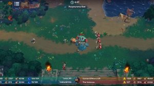 #lego и Targaryen vs The Veteran и Gamerofwarcraft в командном сражении #warlegends rts game