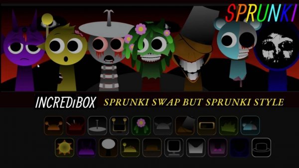 INCREDIBOX SPRUNKI 😱 | ХОРРОР МОД SWAP STYLE 🎤 | ЖУТКИЙ ВАЙБ! 😈🔥