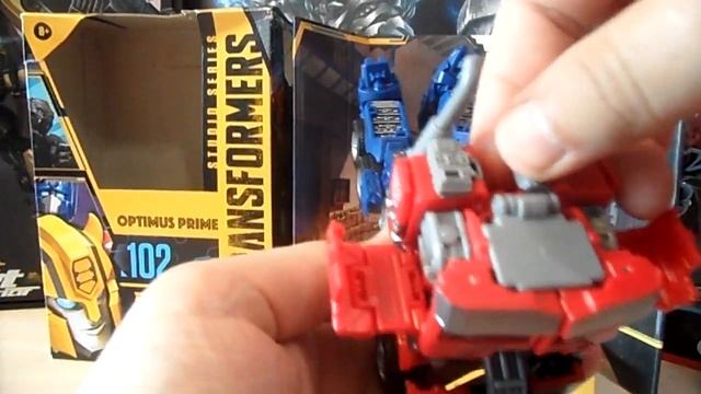 Как трансформируется Оптимус Прайм СС 102 из робота в м? смотреть онлайн