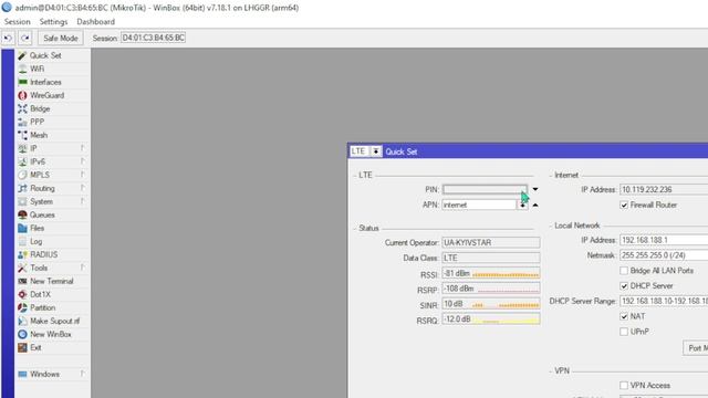 Альтернатива Starlink? Точка доступу Mikrotik LHGG LTE6 kit. смотреть онлайн