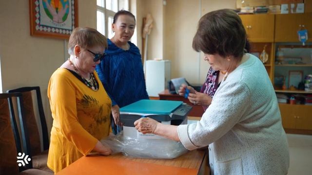 Подарок МФУ Совету пенсионеров Якутска смотреть онлайн