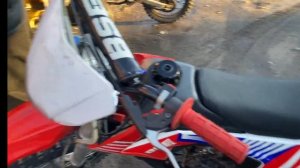 Новый Пит байк. Покатушки на новом пите.