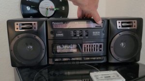 Panasonic RX-CS710  1991 demo Full Cleaning and Repair реставрация. 4k