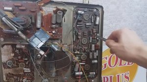 ЛАМПОВЫЙ ТЕЛЕВИЗОР, ГДЕ СЕРЕБРО И ЗОЛОТО?