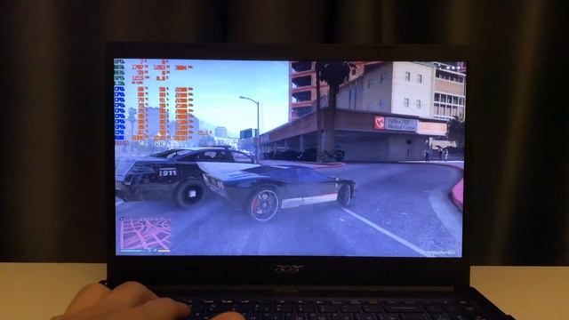 GTA 5 Высокие - Acer i5-8265u, Nvidia GeForce mx230 2gb, ram 8gb, SSD 120gb, HDD 1000gb смотреть онлайн