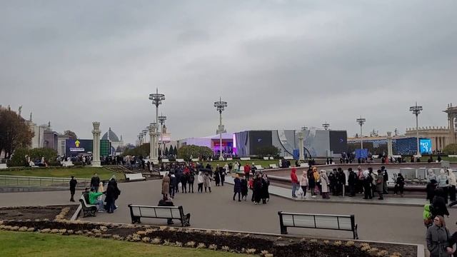 ВДНХ в Москве, 4 ноября 2023 смотреть онлайн