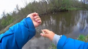 Рыбалка в проводку на поплавок и Танаго. Малая подмосковная река. Эстетика снасти, высший уровень.