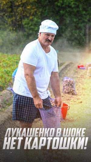 Лукашенко шокировал Путина: В Беларуси закончилась картошка!
