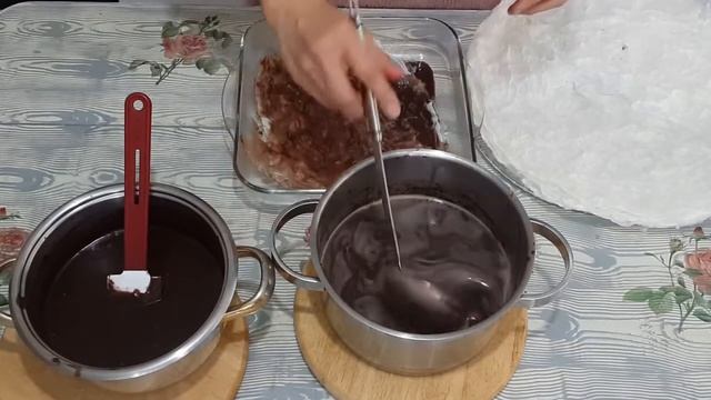 Çikolatalı Güllaç - Шоколадный гюллач - Turkish Ramadan Dessert - Cennetin Dün смотреть онлайн