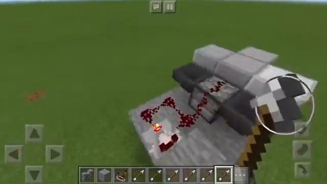 САМАЯ КРУТАЯ ПУШКА в Майнкрафт ПΕ Редстоун механизм д? смотреть онлайн