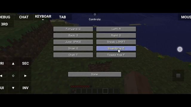 Как открыть инвентарь в альфе версии Майнкрафт | Играю