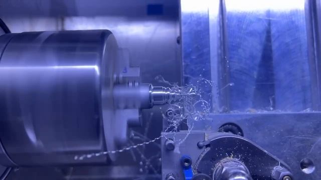 Токарный станок с ЧПУ по металлу. Тестовый запуск. Час? смотреть онлайн