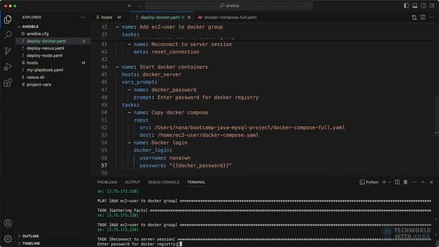 15.17 Project. Run Docker applications Part 2 смотреть онлайн