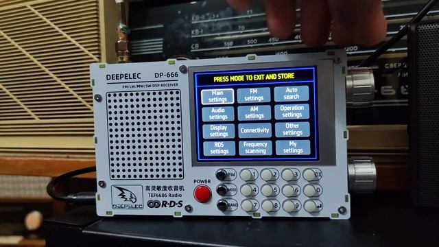 Deepelec DP 666. TEF 6686. FM , AM. Первое знакомство. смотреть онлайн