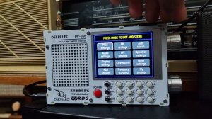 Deepelec  DP 666. TEF 6686. FM ,  AM.  Первое знакомство.