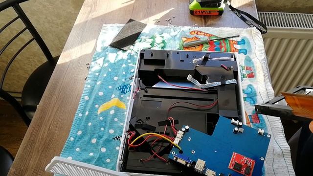 Чистка проектора TouYinger Q10