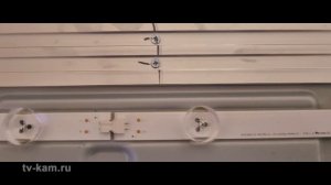 Ремонт телевизора LG 55LA620V  Ремонт подсветки