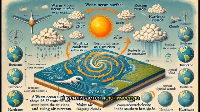 Ураган и Торнадо, в чем разница? #факты #facts смотреть онлайн