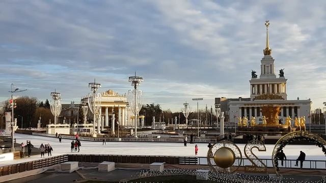 Павильоны ВДНХ зимой 2020 смотреть онлайн
