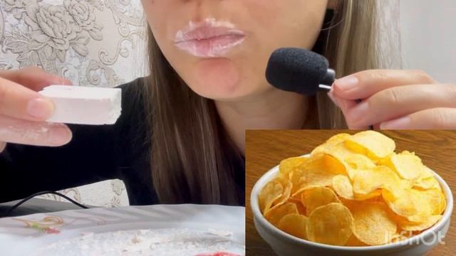 ASMR 💞 CRISPY CHIPS💎 ХРУСТ ЧИПСАМИ 🟡🟠🟡