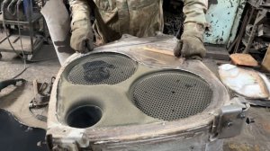 Удаление катализатора scania 6 серии