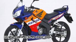 Honda CBR150/125R 2002-2006  ||| мотопластик.рф