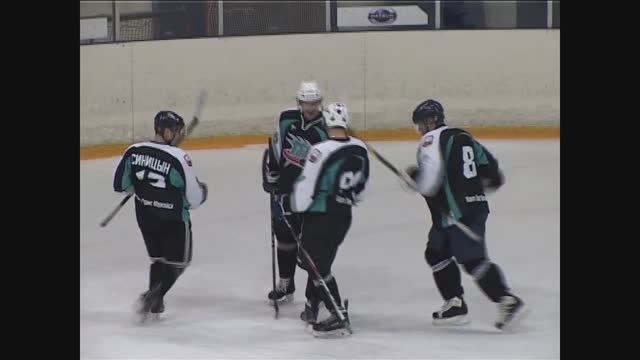 Танцы Можайских хоккеистов после забитой шайбы))