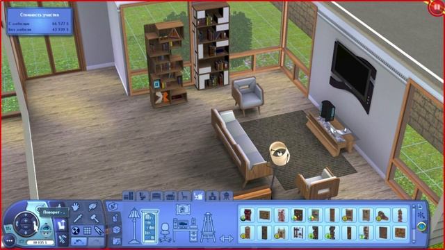 Стройка Sims 3 / Переделка дома из Сансет Вэлли / The Sims 3 смотреть онлайн
