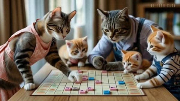 🐾Tiny Paws, Big Love_ Adorable Cat Family’s Precious Moments ❤️