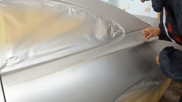 Красим с закосом под MUSCLE CAR. Часть 2