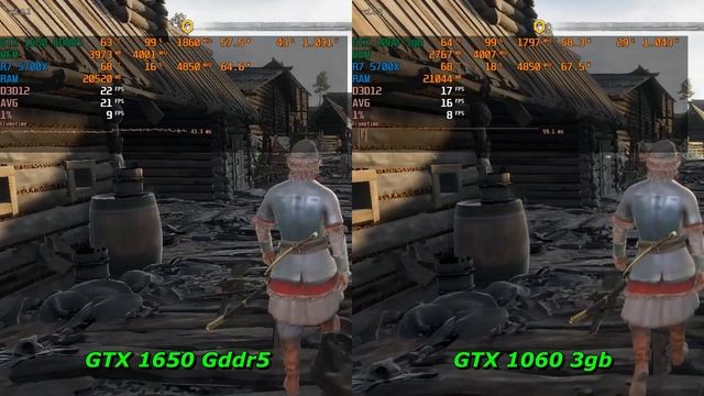 GTX 1650 - САМАЯ ПОПУЛЯРНАЯ ЗАТЫЧКА / Gtx 1650 vs 1060 3gb. смотреть онлайн