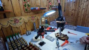 Сварог пресс станок. первая зарядка патронов. Легко!?