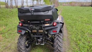 Stels Guepard 2.0, установка заднего стабилизатора